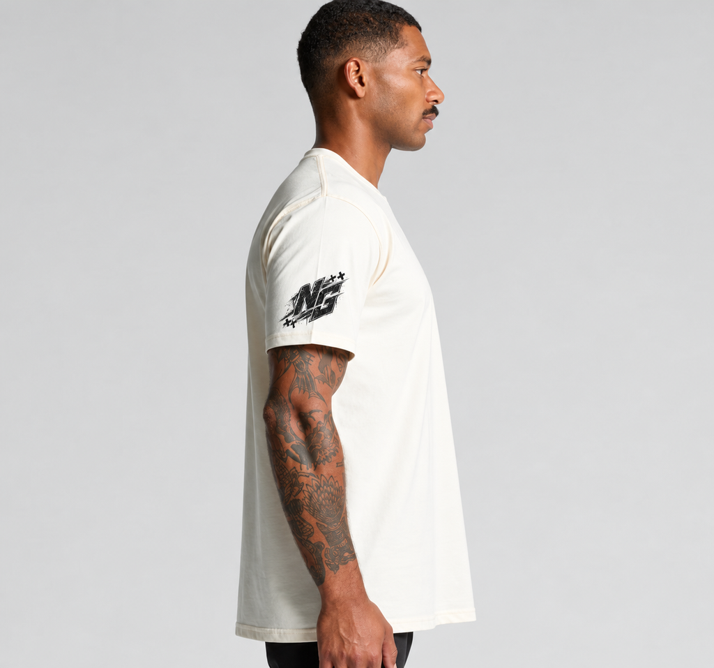 NEVERGAPPED — A Show for Every Enthusiast Heavyweight Tee Cream